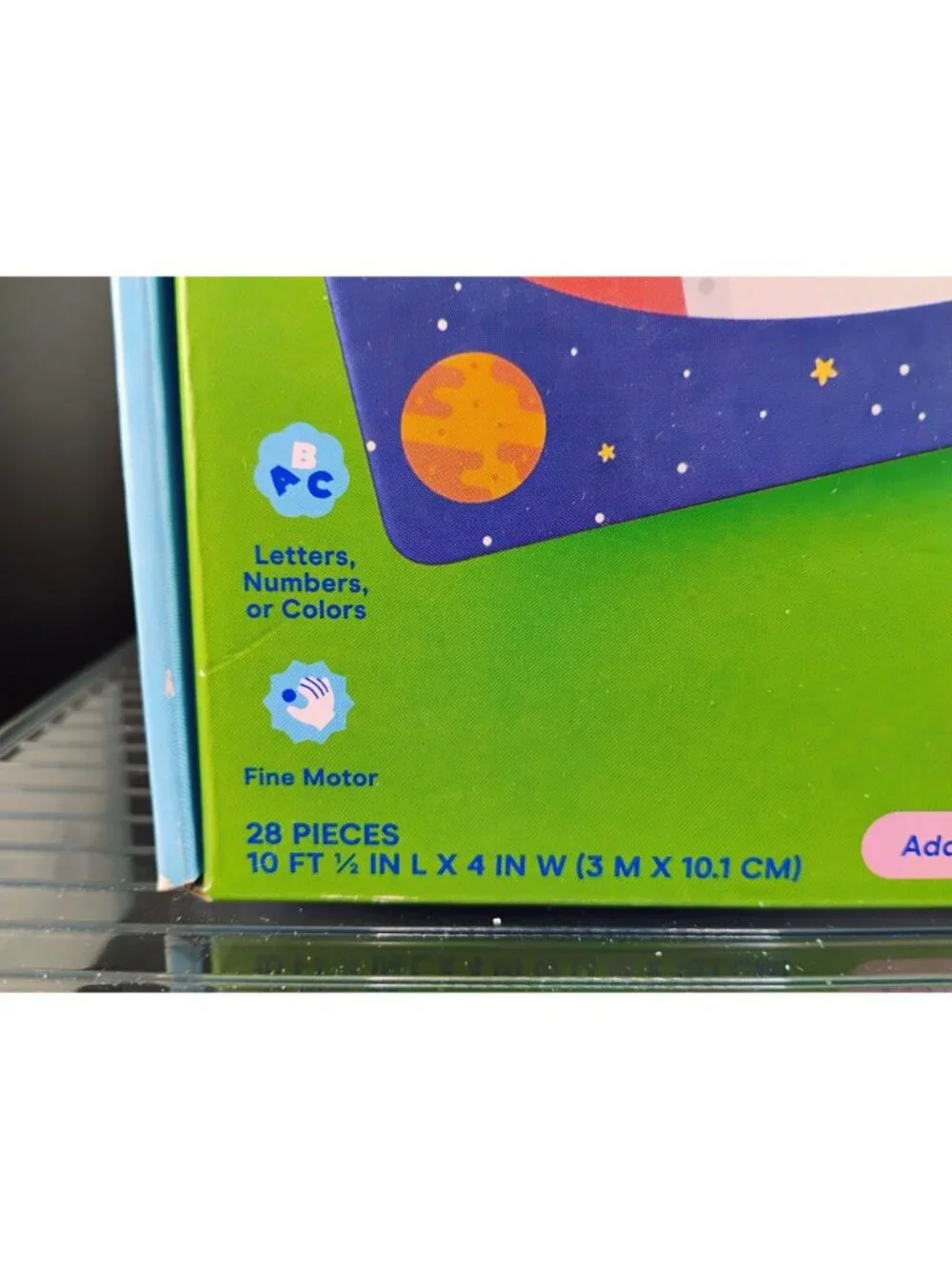 GiggleScape Alphabet Space Floor Puzzle 28-Piece Ages 3+